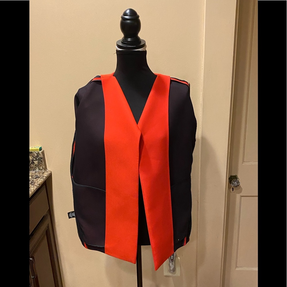 Lafayette 148 Red Buttonless Jacket. Excellent! - image 6